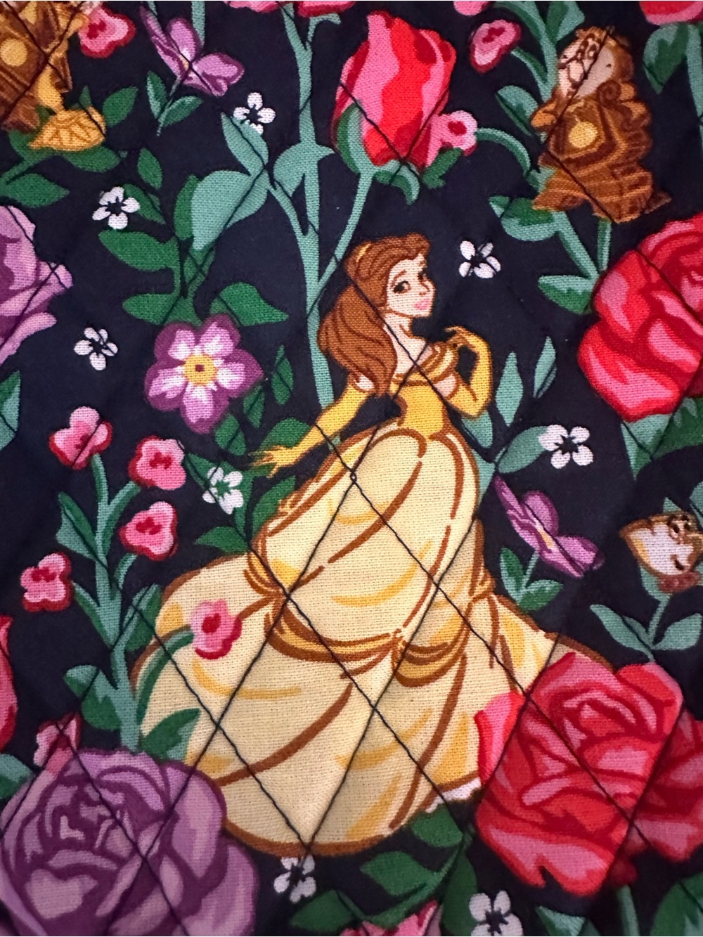 Vera Bradley Limited Edition Disney’s Belle Large Backpack NWT - Picture 7 of 16